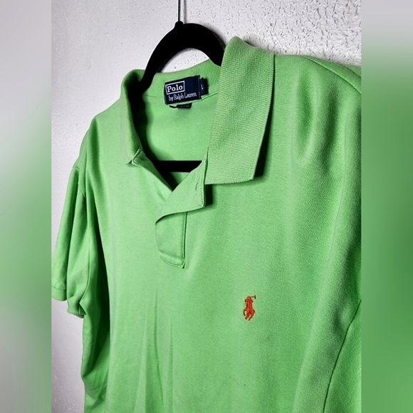 Polo Ralph Lauren Other - Ralph Lauren Green Polo, Size Large, Buttons